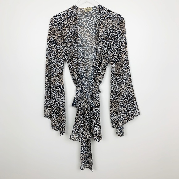 Show Me Your MuMu Sweaters - Show Me Your Mumu | Beaux Beaux Kimono Leopard S